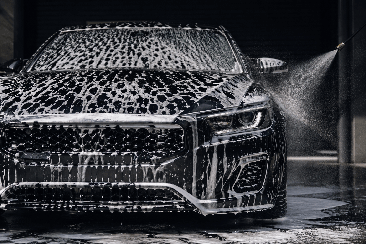 Exterior car wash Houston detailing