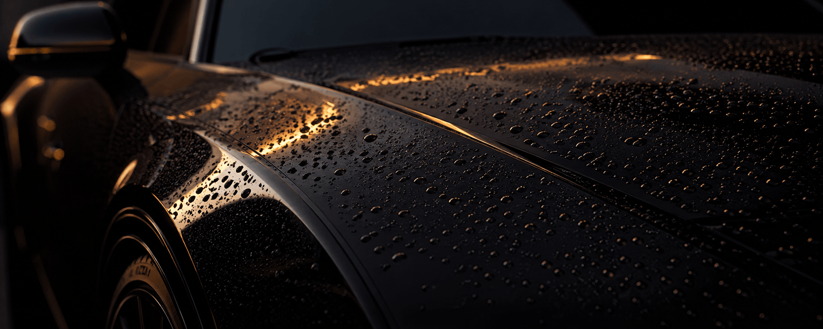 Premium auto detailing background